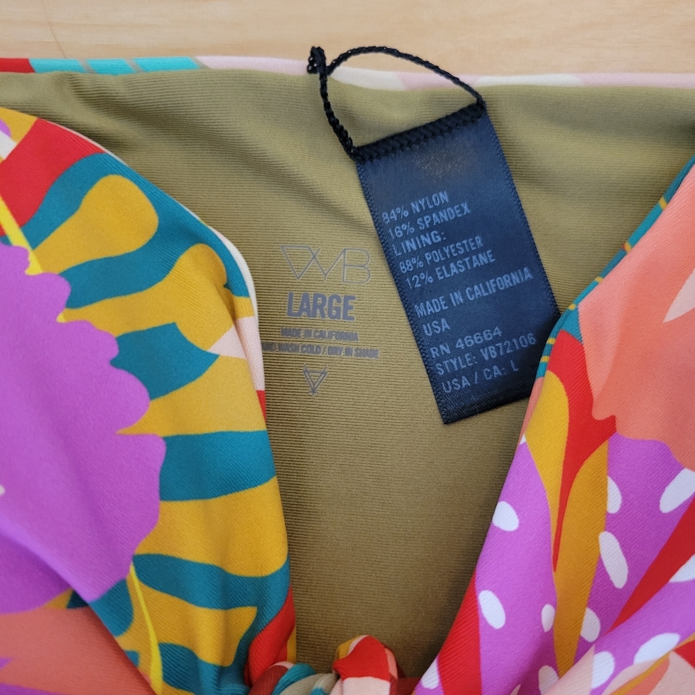 Floral Multicolor Bikini Set - Picture 8 of 8